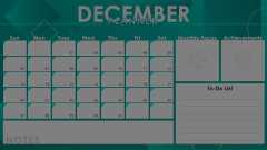 December Planner Animated Presentation - SketchBubble