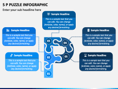 5 P Puzzle Infographic PPT Slide 1