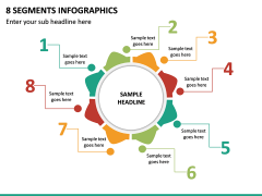 8 Segments Infographics PPT Slide 2
