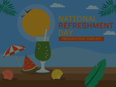 National Refreshment Day Animated Presentation - SketchBubble
