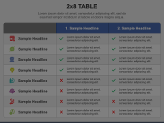 2x8 Table Animated Presentation - SketchBubble