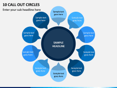 10 Call Out Circles PPT Slide 1