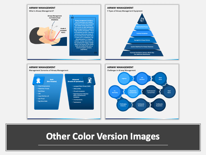 Airway Management PowerPoint And Google Slides Template - PPT Slides