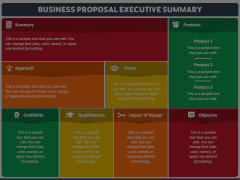 Business Proposal Executive Summary Animated Presentation - SketchBubble