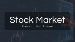 Stock Market Presentation Theme PPT Slide 1