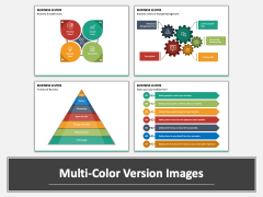 Business Levers PPT Multicolor Combined