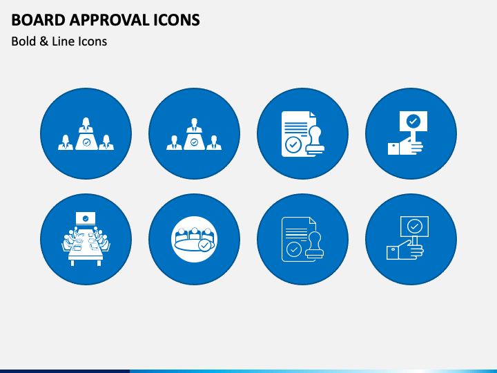 Board Approval Icons For PowerPoint And Google Slides PPT Slides board-approval-icons-for-powerpoint-and-google-slides-ppt-slides