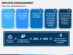 Employee Disengagement PowerPoint and Google Slides Template - PPT Slides