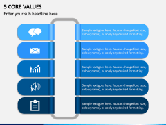 5 Core Values PPT Slide 1