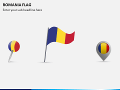 Romania Flag PPT Slide 1