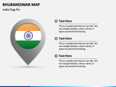 Bhubaneswar Map PPT Slide 4