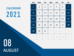 Calendar 2021 Type 5 PPT Slide 9