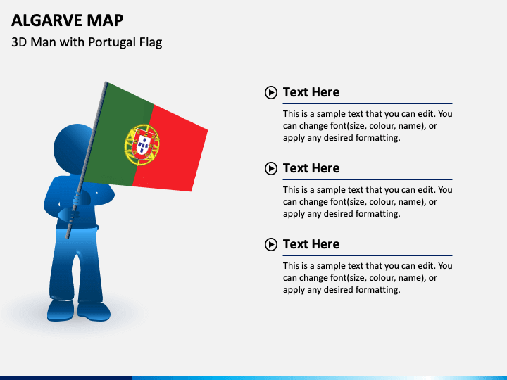 Portugal Map PowerPoint Template 06