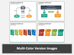 Customer to Customer (C2C) PPT Multicolor Combined