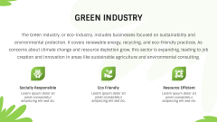 Green Industry PPT Slide 2