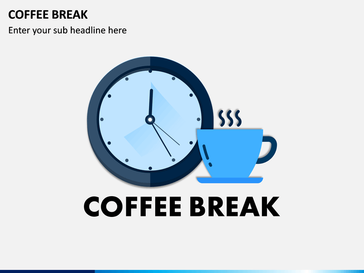 Coffee Break PowerPoint Template PPT Slides