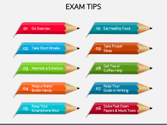 Exam Tips PowerPoint And Google Slides Template - PPT Slides