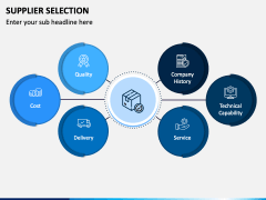 Supplier Selection PowerPoint and Google Slides Template - PPT Slides