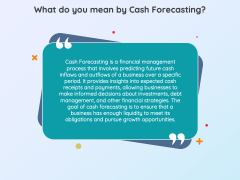 Cash Forecasting PowerPoint And Google Slides Template - PPT Slides