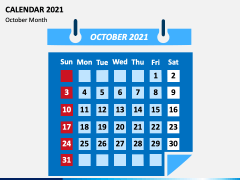 Calendar 2021 Type 2 PPT Slide 10
