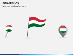 Hungary Flag PPT Slide 1