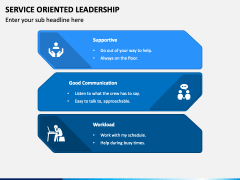 Service Oriented Leadership PowerPoint Template - PPT Slides