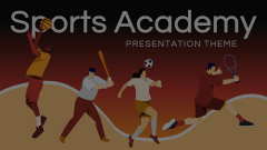 Sports Academy Theme Animated Presentation - SketchBubble