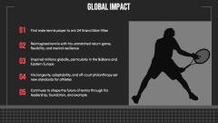 Novak Djokovic PPT Slide 11