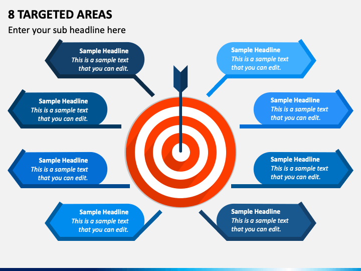 8 Targeted Areas PPT Slide 1
