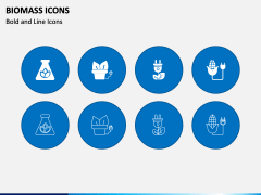 Biomass Icons PPT Slide 1