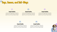 Cute Puppy Theme PPT Slide 7