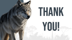 Wolf Theme PPT Slide 12
