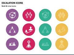 Escalation Icons PPT Slide 1