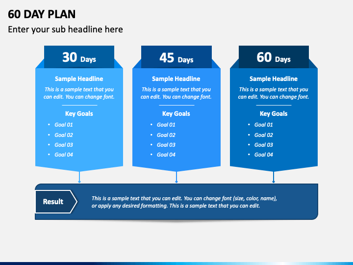 60 Day Plan PPT Slide 1