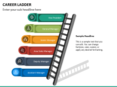 Career Ladder Free PPT Slide 