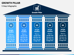 Growth Pillar PowerPoint Template - PPT Slides