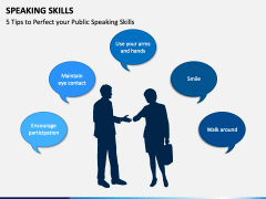 Speaking Skills PowerPoint Template - PPT Slides