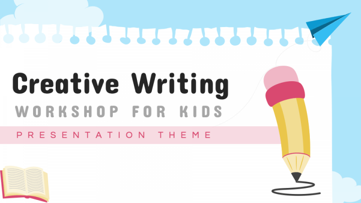 Creative Writing Workshop for Kids PPT Slide 1