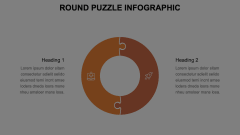 Round Puzzle Infographic Animated Presentation - SketchBubble