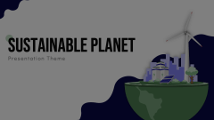 Sustainable Planet Theme Animated Presentation - SketchBubble