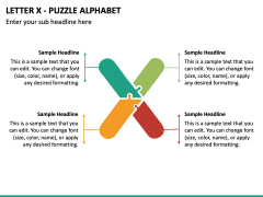 Letter X - Puzzle Alphabet PPT Slide 2