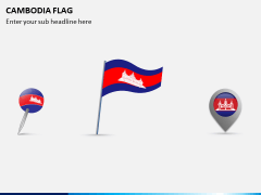 Cambodia Flag PPT Slide 1