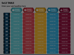 5x12 Table Animated Presentation - SketchBubble