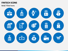 Fintech Icons PPT Slide 3
