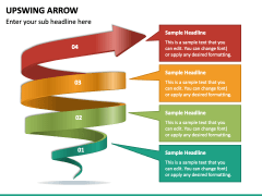 Upswing Arrow PPT Slide 2