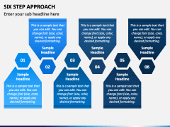 Six Step Approach PPT Slide 1
