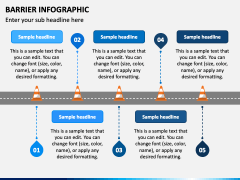 Barrier Infographic PowerPoint Template And Google Slides Theme