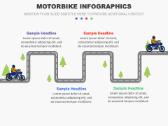 Motorbike Infographics PPT Slide 3