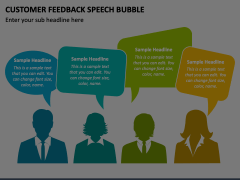 Customer Feedback Speech Bubble Animated Presentation - SketchBubble