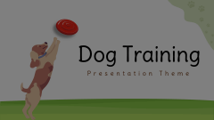 Dog Training Presentation Theme Animated Presentation - SketchBubble